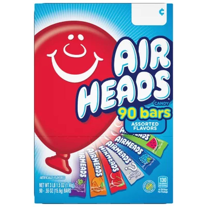 Airheads Variety Pack, 0.55 Oz., 90 Pk.