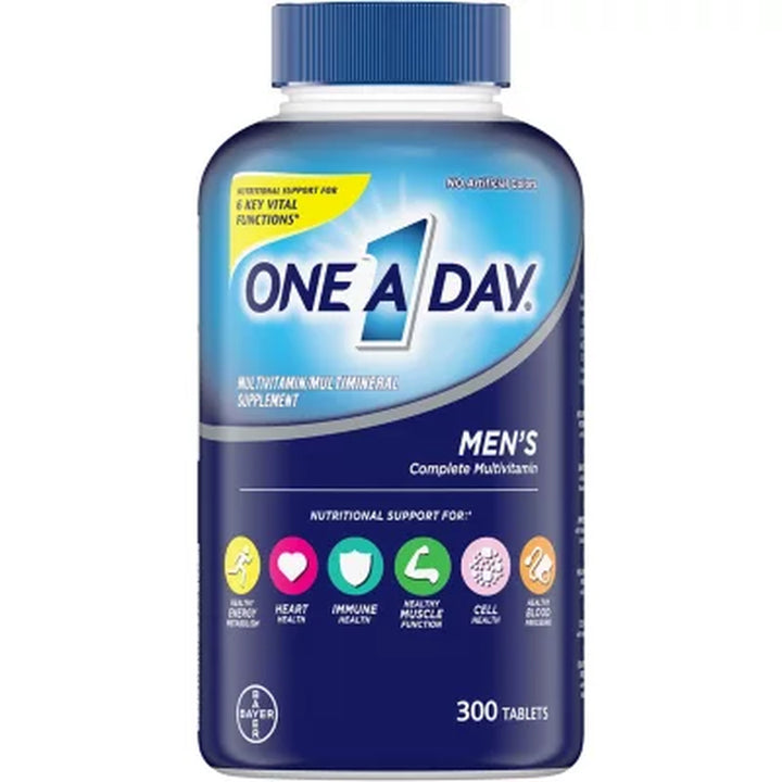 One a Day Men'S Health Formula Multivitamin Tablets 300 Ct.
