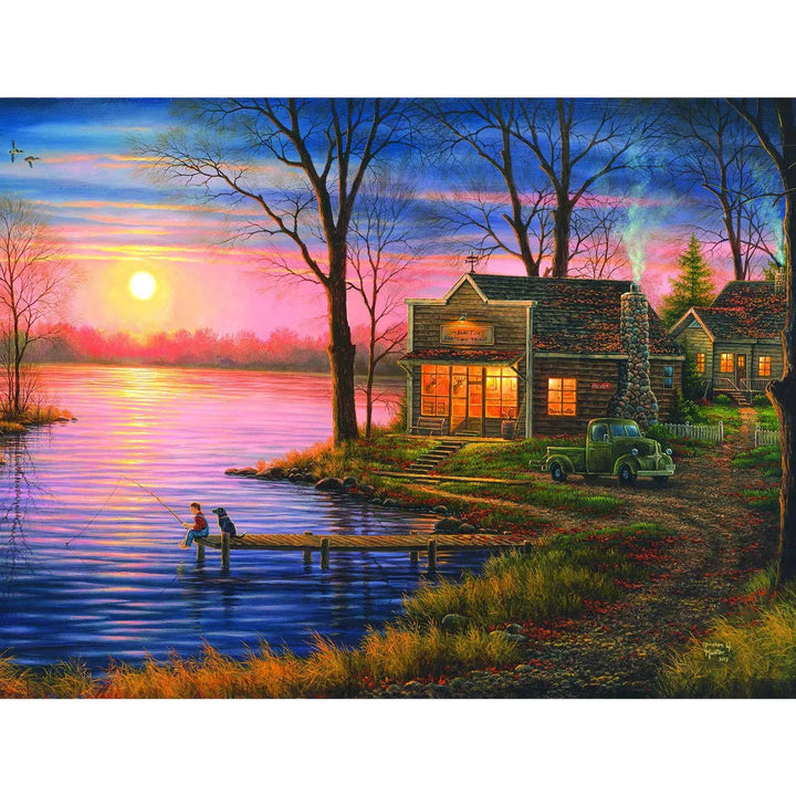 Sunsout Bait Shop 500 Pc Jigsaw Puzzle 69722