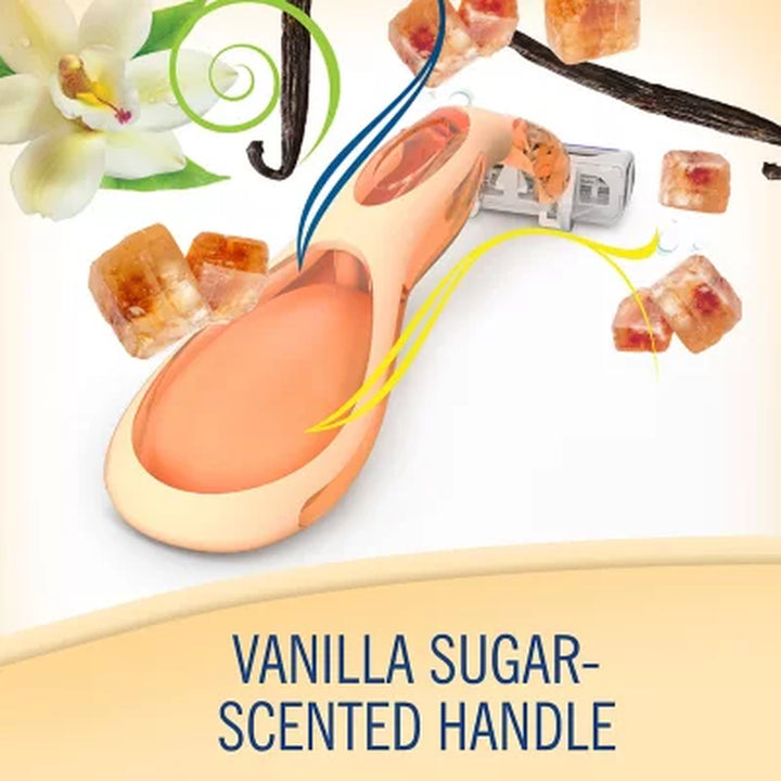 Skintimate Disposable Razors for Women, Vanilla Sugar, 15 Ct.