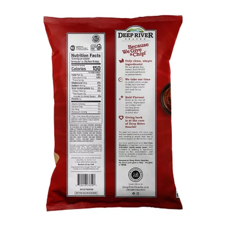 Deep River Mesquite BBQ Kettle Cooked Potato Chips, 18 Oz.