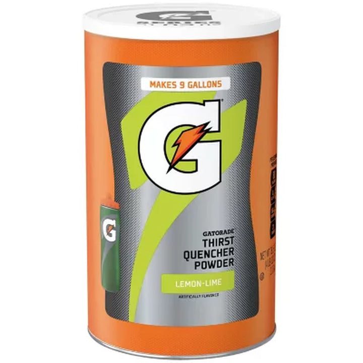 Gatorade Thirst Quencher Powder, Lemon-Lime 76.5 Oz.