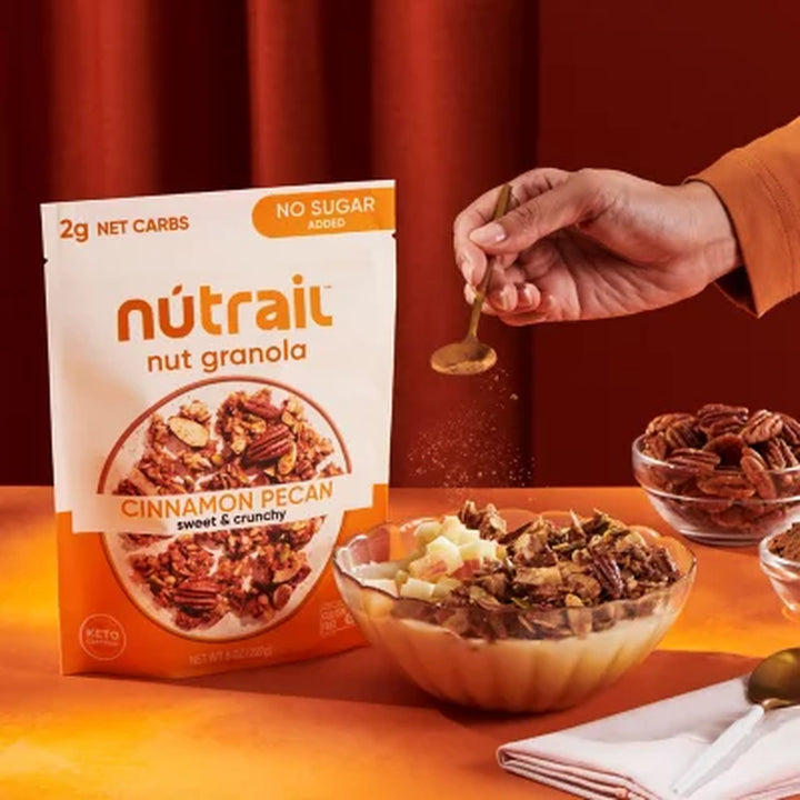 Nutrail Low Carb Keto Nut Granola, Cinnamon Pecan, 22 Oz.