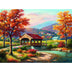 Sunsout Fall at the Covered Bridge 1000 Pc Jigsaw Puzzle 36608