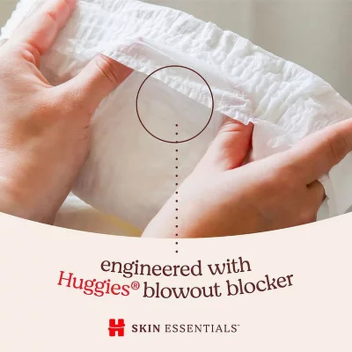 Huggies, Skin Essentials Baby Diapers, Sizes: 1-6