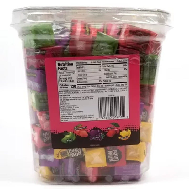 Now & Later Fruit Chews Candy, 150 Pk.