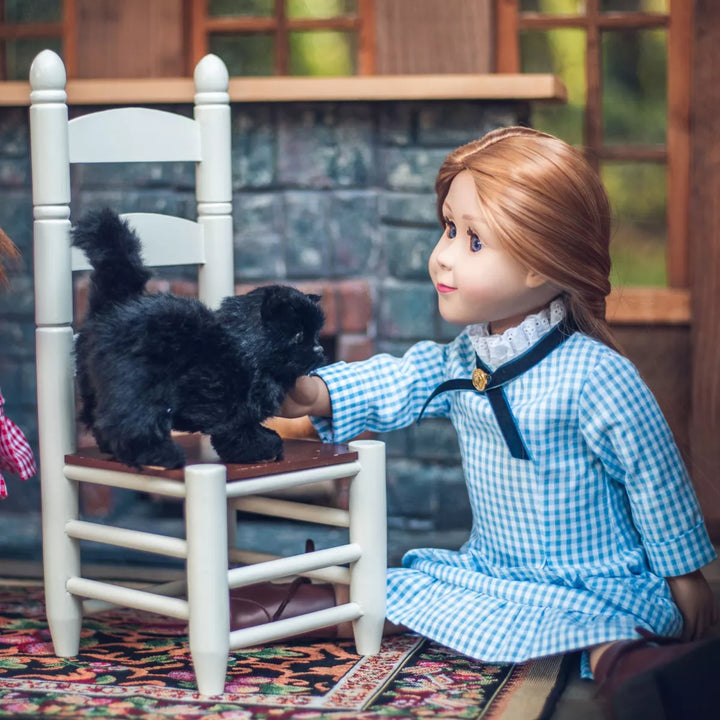 The Queen'S Treasures Little House on the Prairie Black Cat for 18 in Dolls