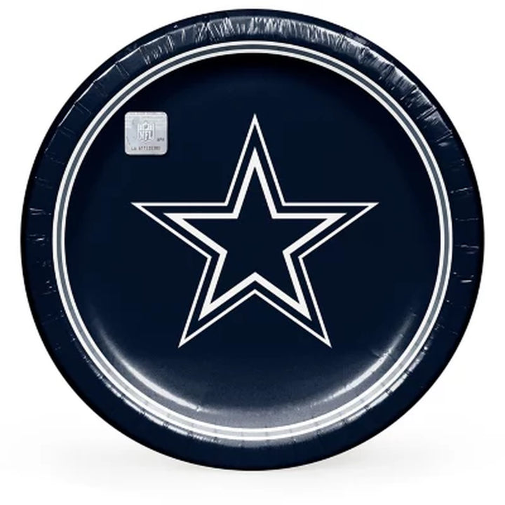 NFL Dinner Paper Plates, 10", 85 Ct. (Choose Team)