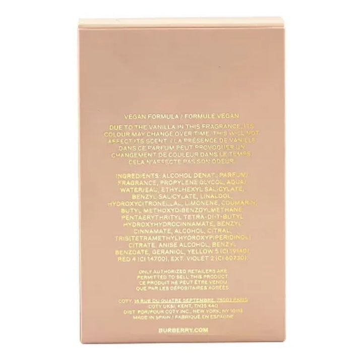 Burberry Goddess Eau De Parfum, 3.3 Fl. Oz.