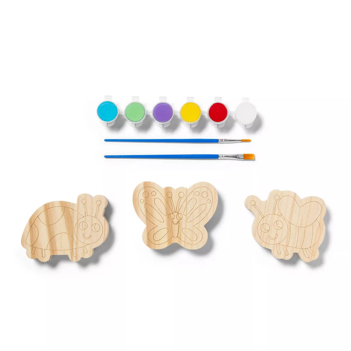 3Pk Paint-Your-Own Spring Characters Wood Kit - Mondo Llama™