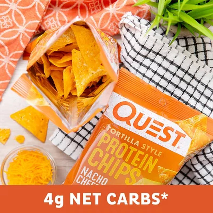 Quest Tortilla Chips Variety Pack, Nacho Cheese & Ranch (14 Ct.)