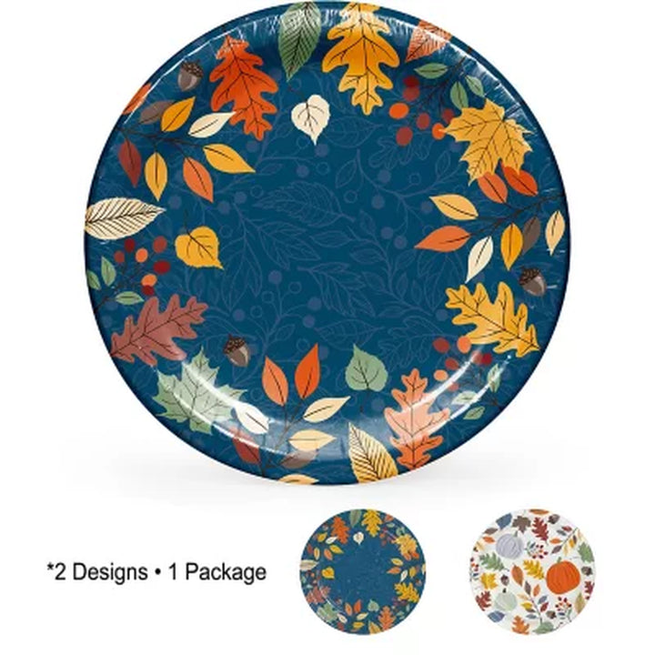 Member'S Mark Fall Dinner Paper Plates 10", 85 Ct.