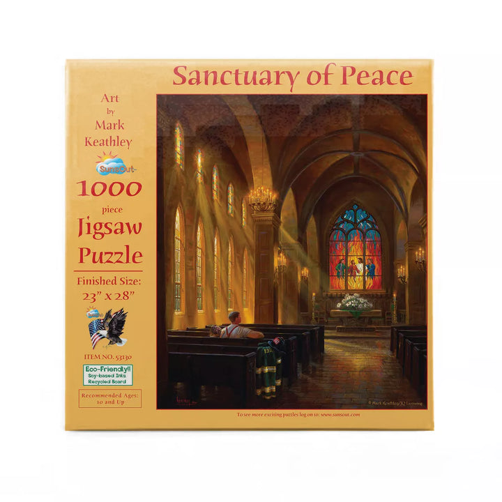 Sunsout Sanctuary of Peace 1000 Pc Jigsaw Puzzle 53130