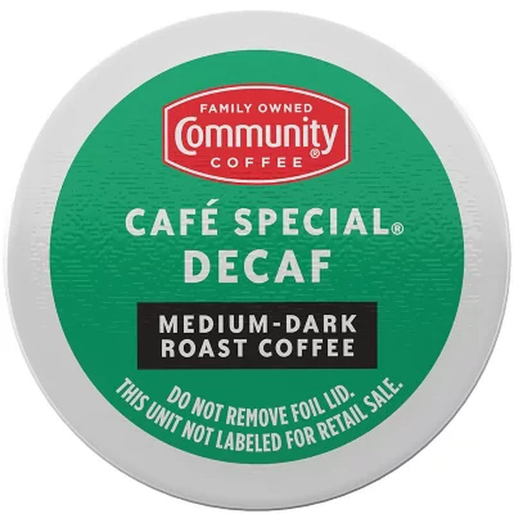 Community Coffee Café Special Decaf Single-Serve Pods (80 Ct.)