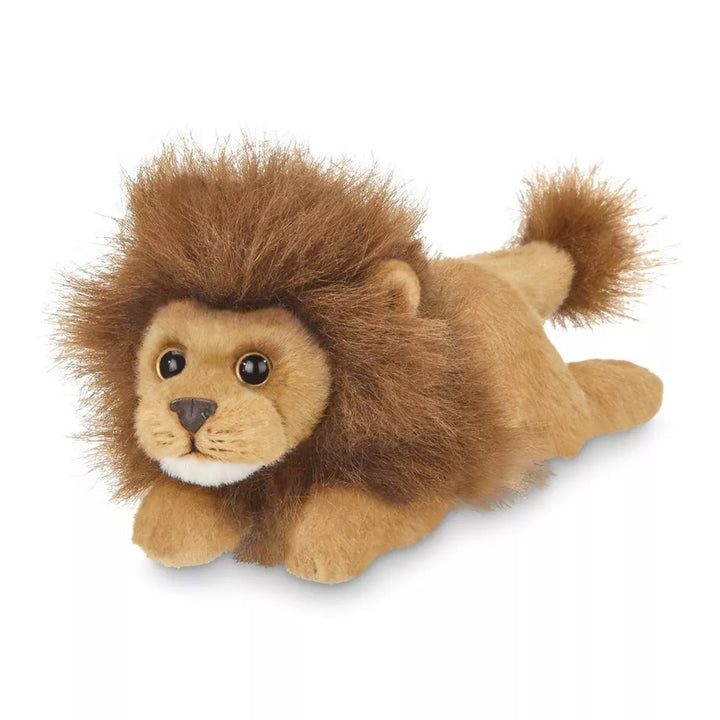 Bearington Lil' Prince Small Plush Stuffed Animal Lion, 9 Inches