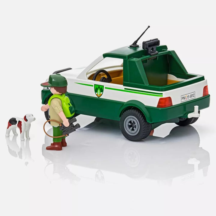 Playmobil Playmobil 6812 Country Forest Ranger Pick up Truck Building Set