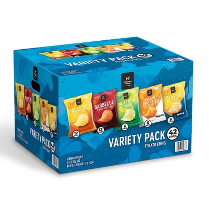 Member'S Mark Potato Chips Variety Pack 1 Oz., 42 Ct.