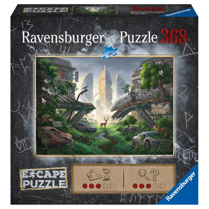 Ravensburger ESCAPE Puzzle: Desolated City Jigsaw Puzzle - 368 Pc