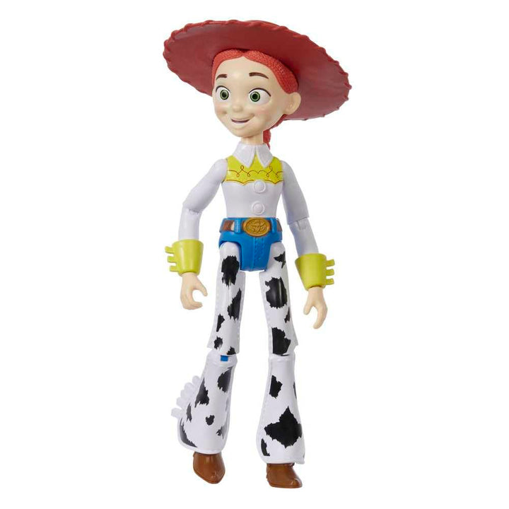 Mattel Disney and Pixar Toy Story Large Action Figure, Posable Jessie Collectible Toy in Signature Cowgirl Look with Removable Hat, 12-inch Scale