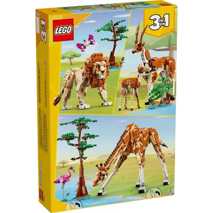 LEGO Creator Wild Safari Animals 3In1 Set 31150 (780 Pieces)