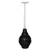 Korky 96-4AM BeehiveMAX Toilet Plunger, Black, 1 Count (Pack of 1) Adjustable Handle