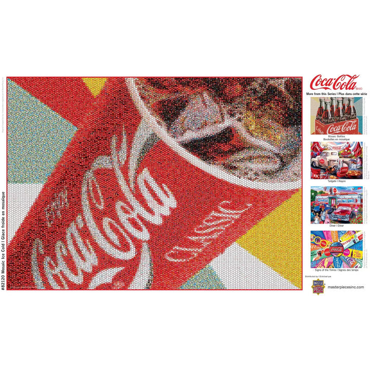 Masterpieces 1000 Piece Puzzle - Coke Photomosaic Big Gulp - 19.25"X26.75"