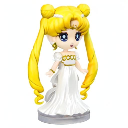 TAMASHII NATIONS - Pretty Guardian Sailor Moon - Princess Serenity, Bandai Spirits Figuarts Mini Action Figure