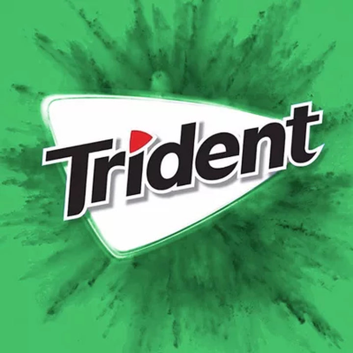 Trident Spearmint Sugar Free Gum, 14 Pcs., 15 Pk.