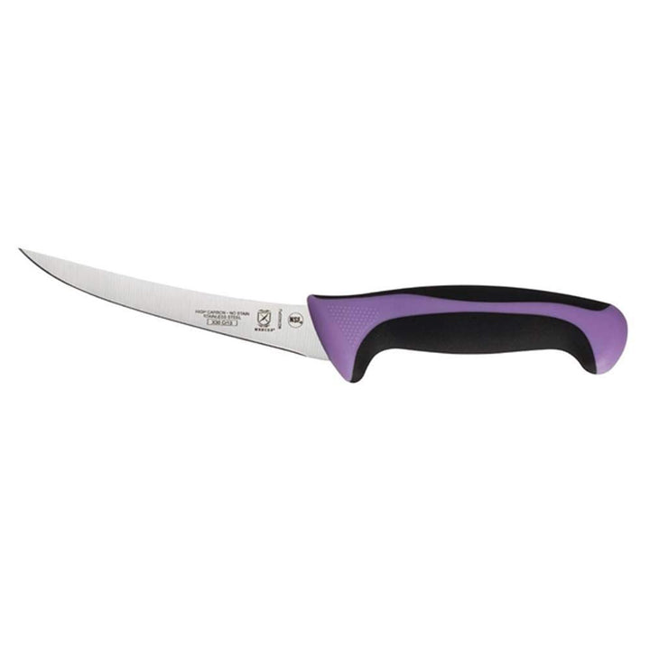 Mercer Culinary Purple Millennia Colors Handle, 6" Curved Boning Knife