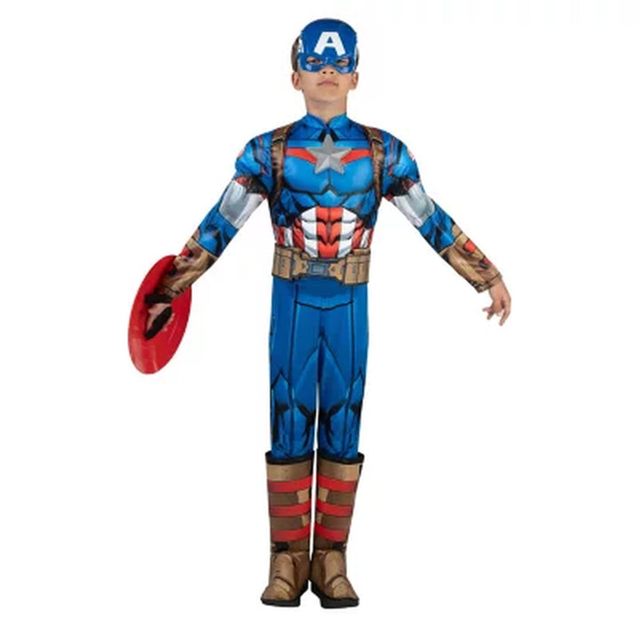 Marvel Captain America Kids Deluxe Costume