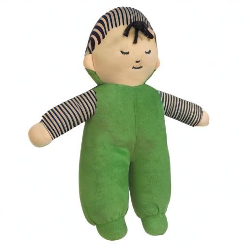 Children's Factory CF100-760B Baby's First Doll - Asian Boy, Multicolor, Green, 4 Months & Up Asian Boy Doll