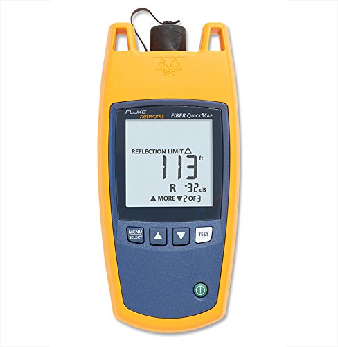 Fluke Networks FQM-100-M-VFL Fiber Quick Map with VFL Multimode Fault Finder