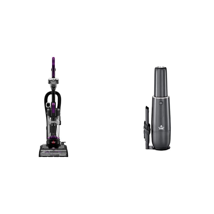 Bissell CleanView Compact Turbo Upright Vacuum AeroSlim Lithium Ion Cordless Handheld Vacuum Bundle CleanView Compact Turbo + AeroSlim Handheld Vac