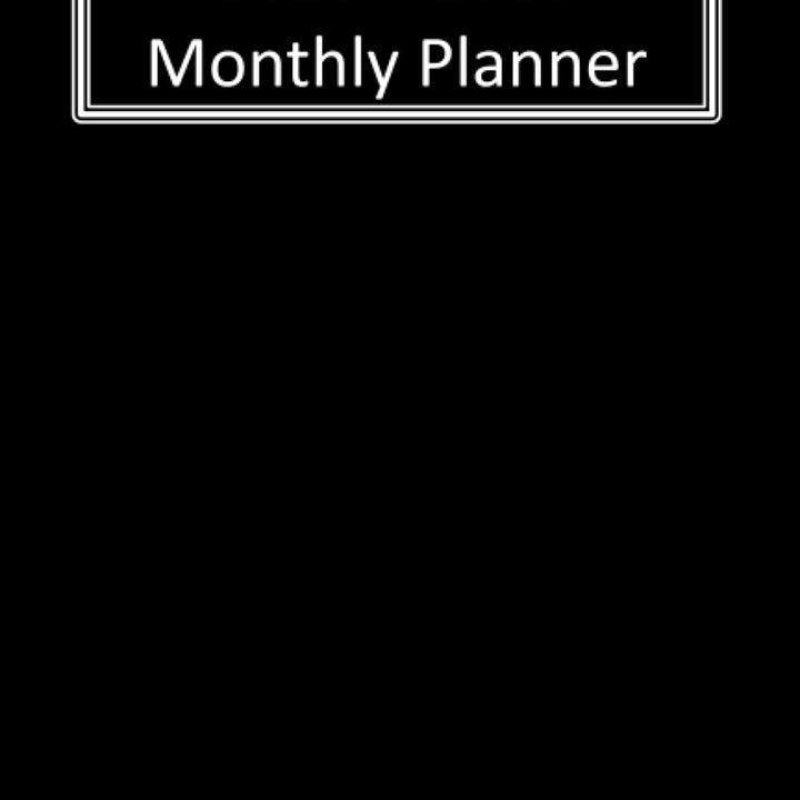 2020-2025 Monthly Planner: Includes annual calendars and dot grid pages for notes.