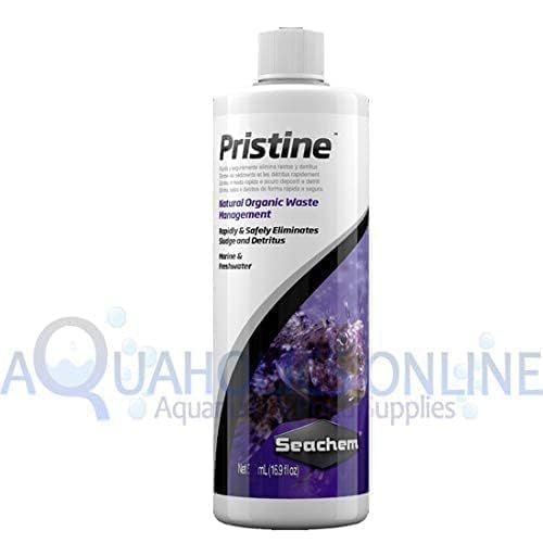 Seachem Pristine Aquarium Treatment, 250ml, Model Number: 67112410