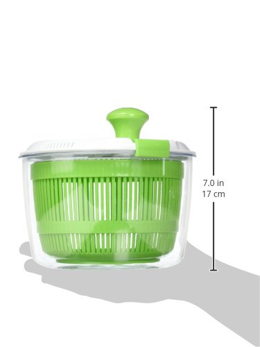 Cuisinart Salad Spinner- Wash, Spin & Dry Salad Greens, Fruits & Vegetables, 3qt, CTG-00-SSAS 3 Qt