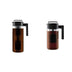 Takeya Deluxe Cold Brew Coffee Maker Bundle with 2 Quart and 1 Quart Black Pitchers 2 qt Coffee Maker + Coffee Maker, 1 Quart