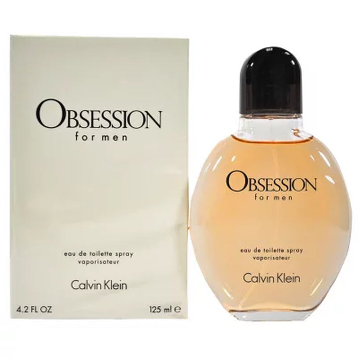 Calvin Klein Obsession for Men Eau De Toilette, 4.0 Fl Oz