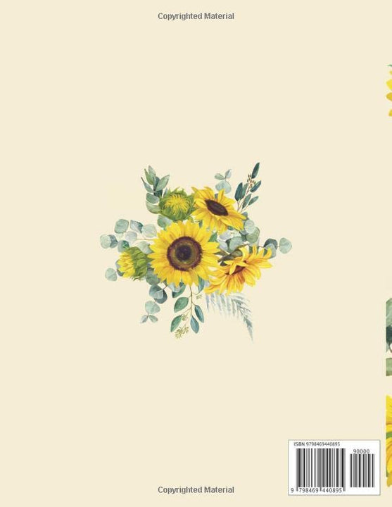 5 Year Monthly Planner 2022-2026: Large Planner with To Do List | 1 Extra Month for 2027 [Sunflower]