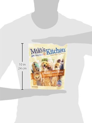 Milo's Kitchen Homestyle Dog Treats, Beef Sausage Slices, 10 Ounce, High Protein, No Artificial Flavors 10 Ounce (Pack of 1)