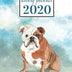 2020 Weekly Planner: Bulldog Dogs - Weekly and Monthly Calendar, Diary and Habit Tracker