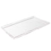 RUSSELL+HAZEL Acrylic Bloc Wide Accessory Tray, Clear, 7.18” x 12.2” x .5” (31383)