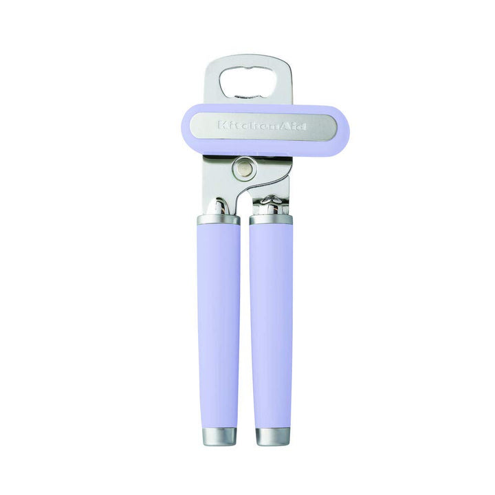 KitchenAid Classic Multifunction Can Opener / Bottle Opener, 8.34-Inch, Lavender Cream Lavendar/Cream