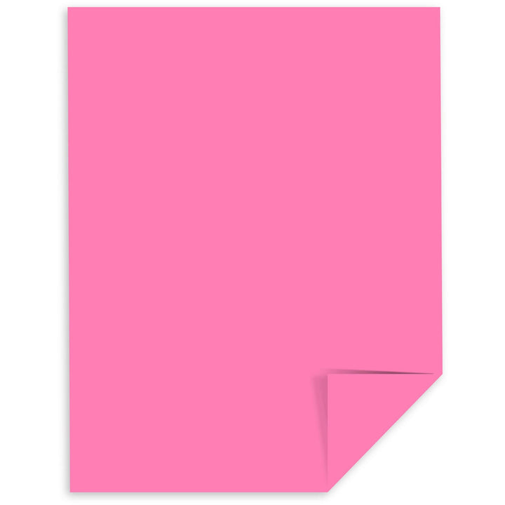 Astrobrights® Colored Card Stock, Bright Color Cover Paper, 8 1/2" x 11", FSC® Certified, 65 Lb, Pulsar Pink™, 250 Count (Pack of 1) 250 Count (Pack of 1) Kraft Wrap