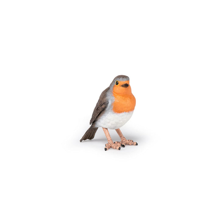 Papo -Hand-Painted - Figurine -Wild Animal Kingdom -Robin -50275 -Collectible - for Children - Suitable for Boys and Girls- from 3 Years Old