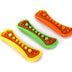 Hartz Chew 'n Clean Dental Duo Dog Treat & Chew Toy, Color Varies, Large, 3 Pack Large (Pack of 3) Orange, Green & Yellow