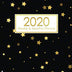 2020 Weekly and Monthly Planner - Gold Stars