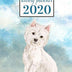 2020 Weekly Planner: West Highland White Terrier Dogs - Weekly and Monthly Calendar, Diary and Habit Tracker