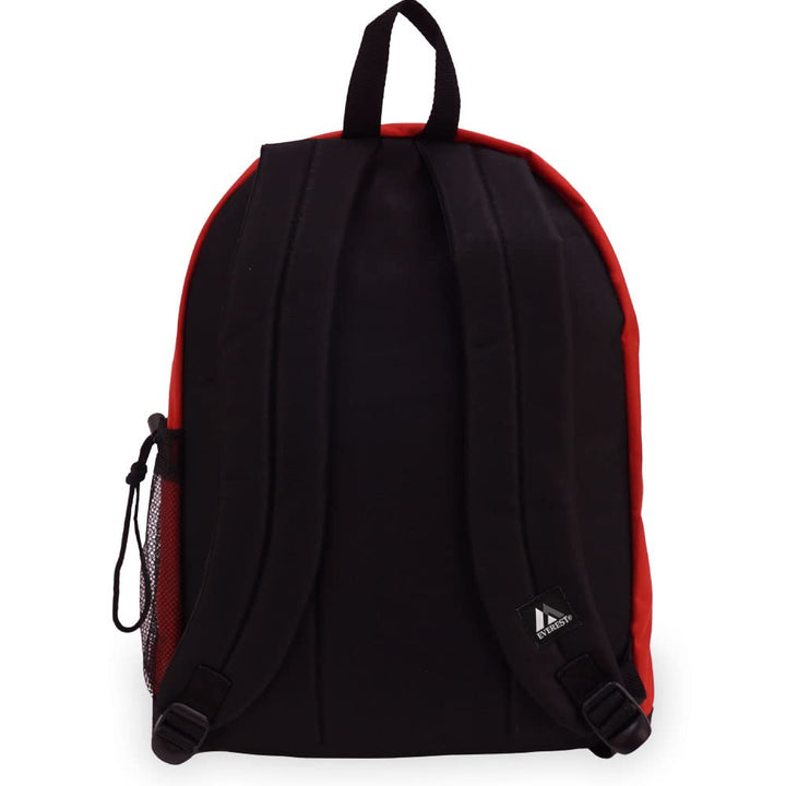 Everest Luggage Classic Backpack, Red, Medium One Size