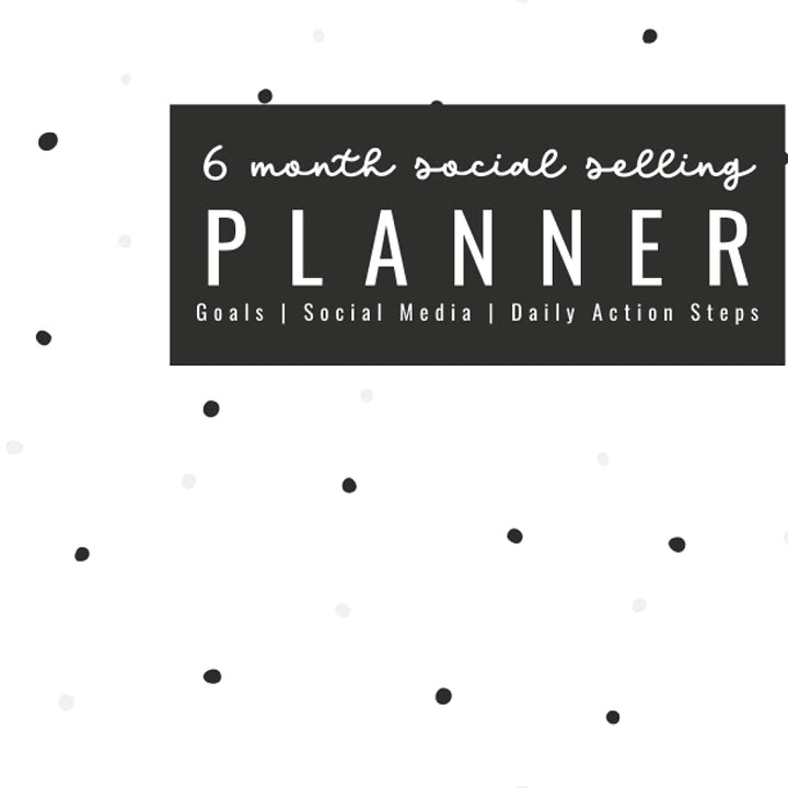 6 Month Planner for Network Marketing & Social Selling: Planner for Monthly/Weekly Goals, Social Media Content and Daily Action Steps